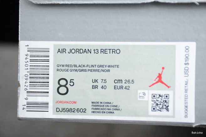 Reps BK bred air jordan dj5982-602 reverse 13 1202